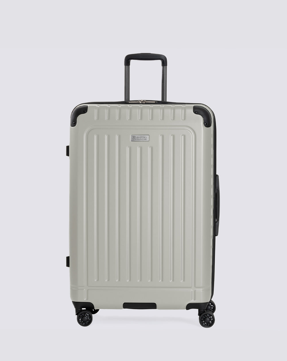 Sunderland 3-Piece Hardside Luggage Set - Dover White - Ben Sherman