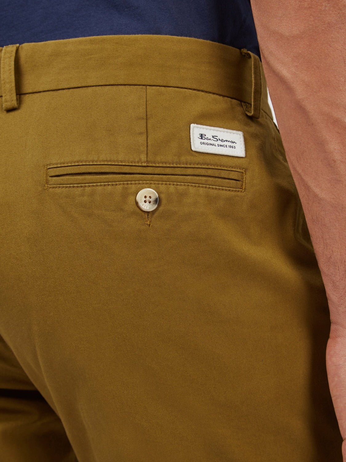 Signature Slim Stretch Chino Pant - Bronze