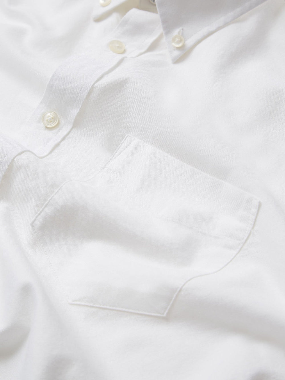 to forstørrelse lejlighed Signature Organic Long-Sleeve Oxford Shirt - White - Ben Sherman