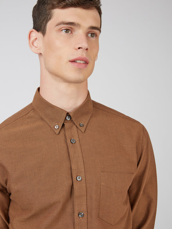 Brown hotsell oxford shirt