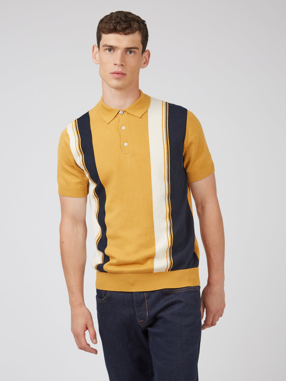 The Knit Colorblock Polo