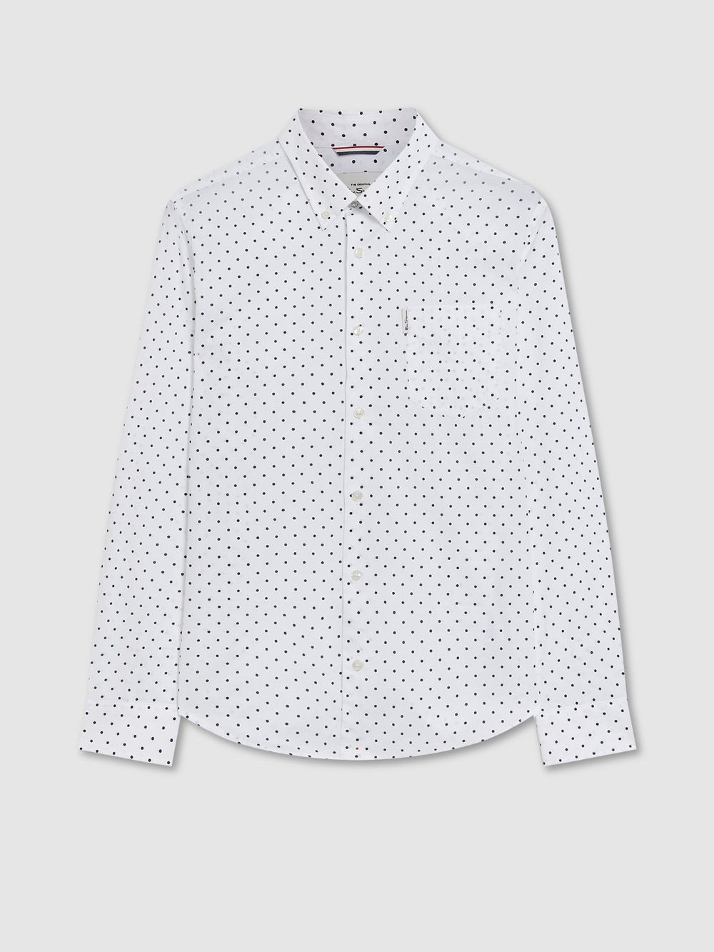 Ben Sherman Long Sleeve Classic Polka Dot Shirt Clothing, $85