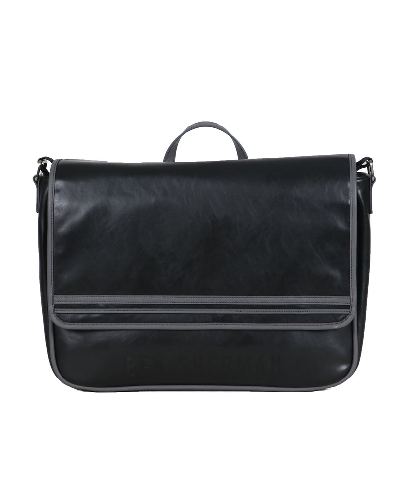 Ben Sherman messenger bag (plectrum) OR CAMERA OR LAPTOP BAG BLACK $329.00