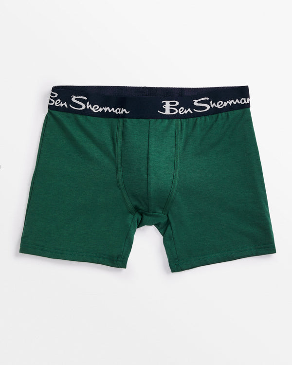 Ben Sherman Mens Boxers 5 Pack Trunks Podrick Cotton Blend Designer  Underwear