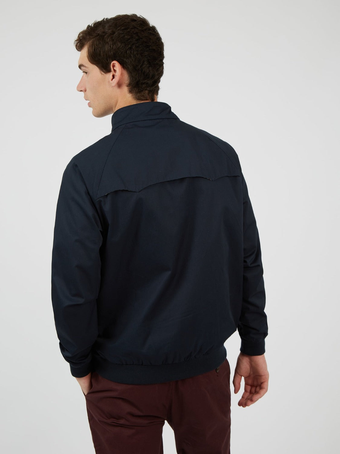 Signature Harrington Jacket - Dark Navy