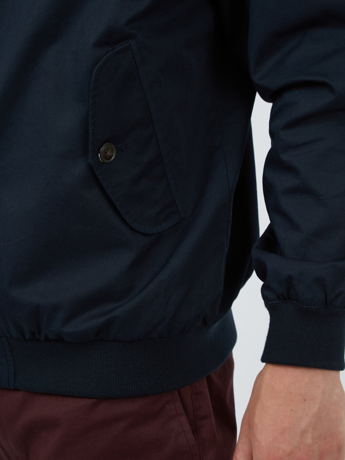 Signature Harrington Jacket - Dark Navy