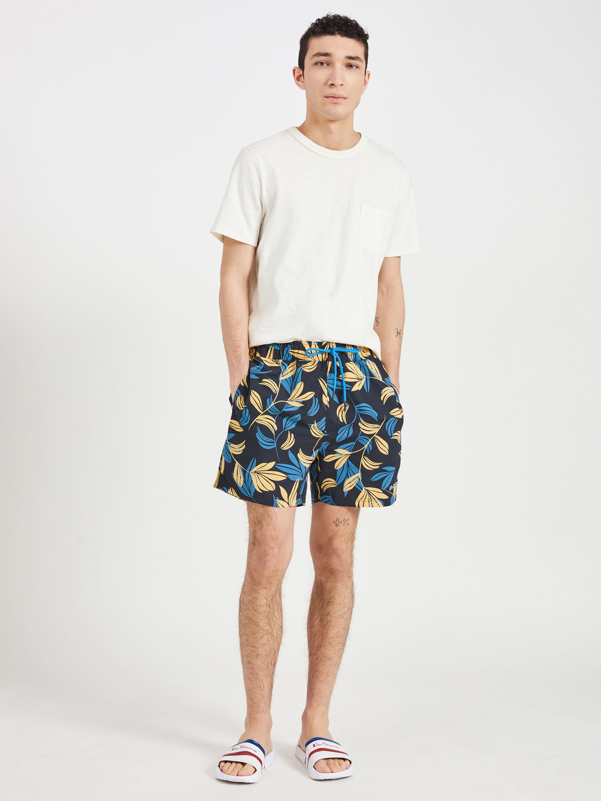 The Bowman Printed Swim Shorts