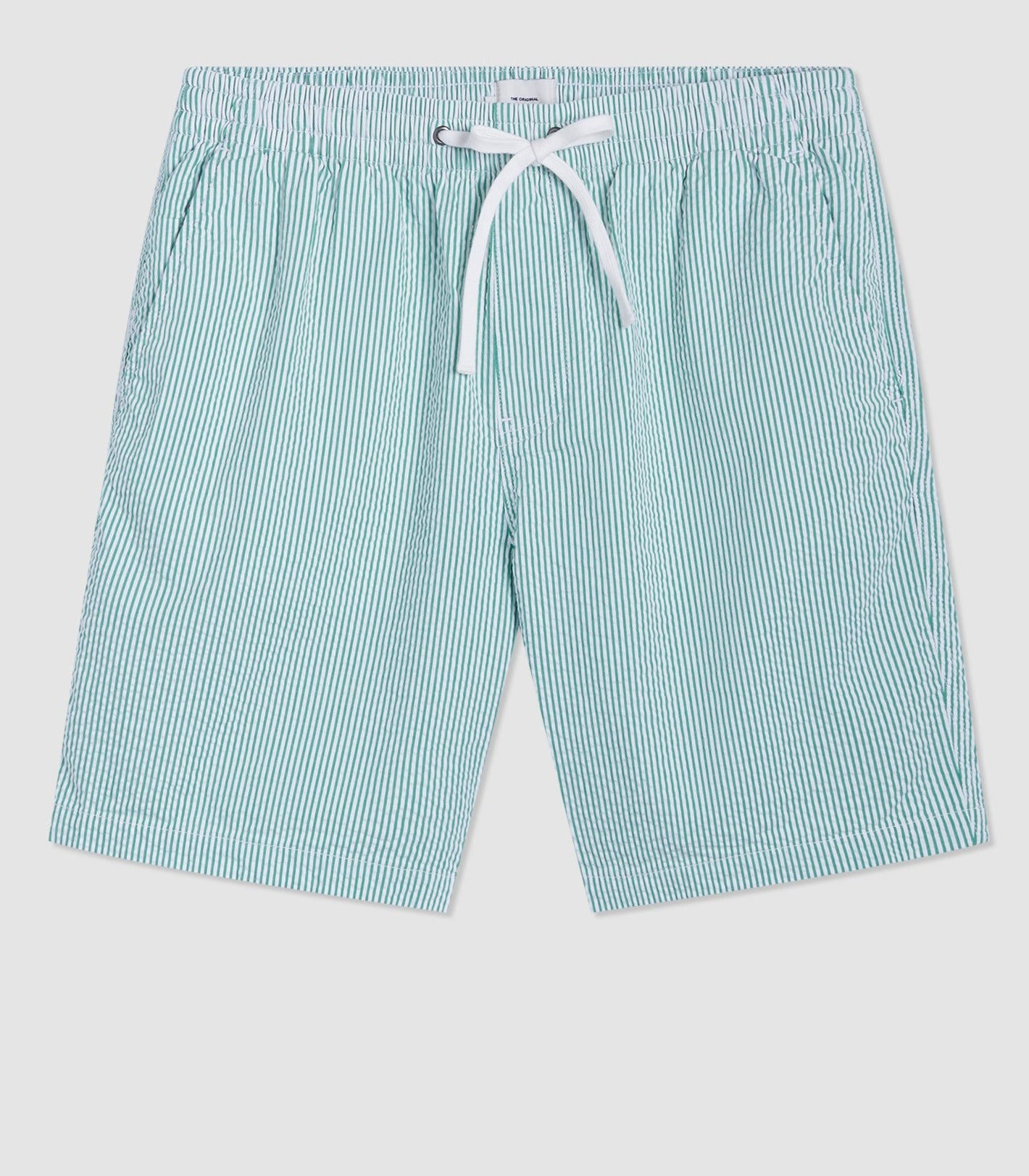 Seersucker Bengal Stripe Short - Green