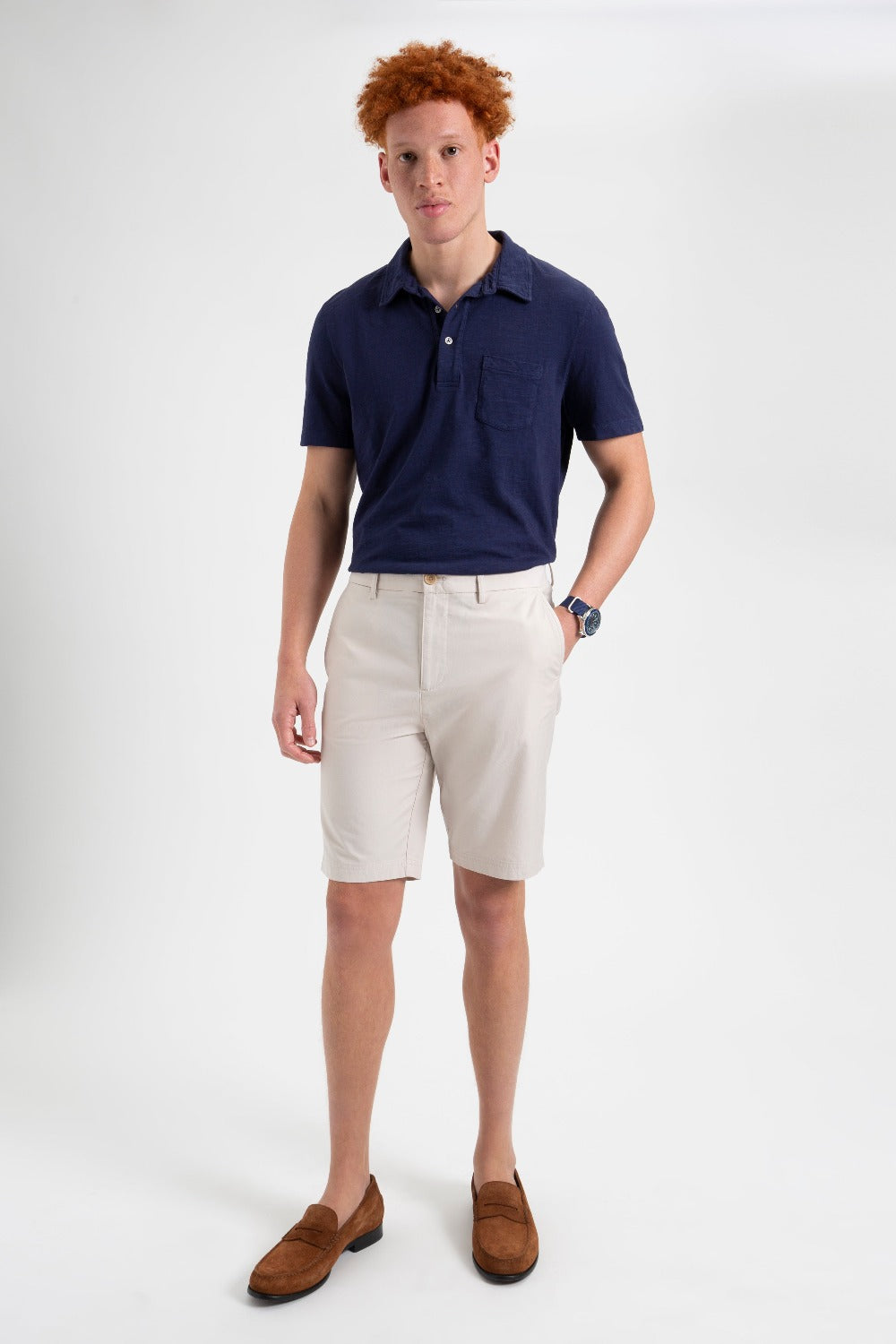 Everyday Slim Fit Chino Short - Putty