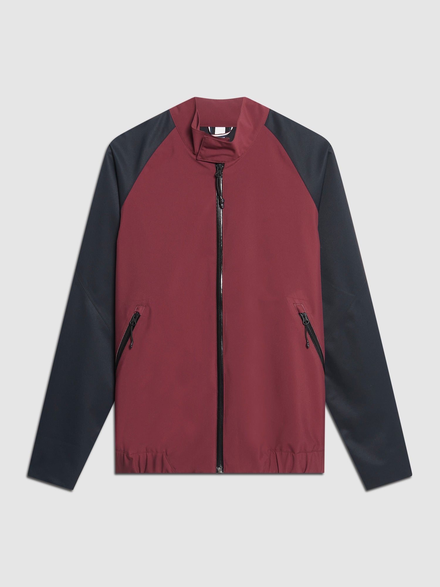 Waterproof Harrington Jacket - Burgundy