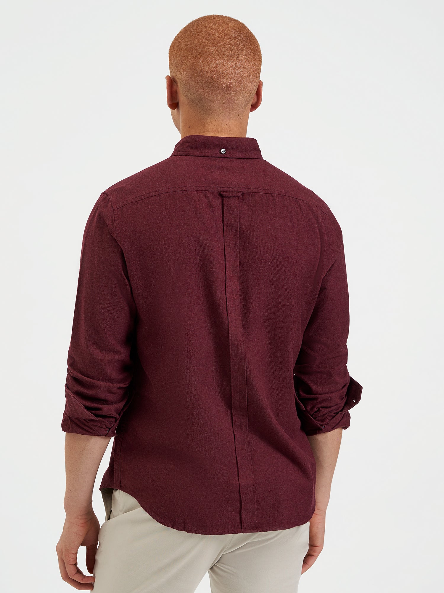 Uniform Flannel Shirt - Merlot