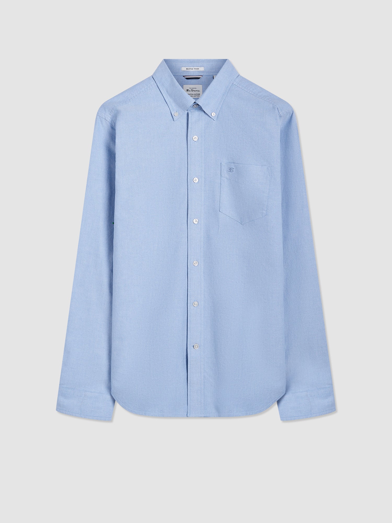 Brighton Oxford Organic Shirt - Pale Blue