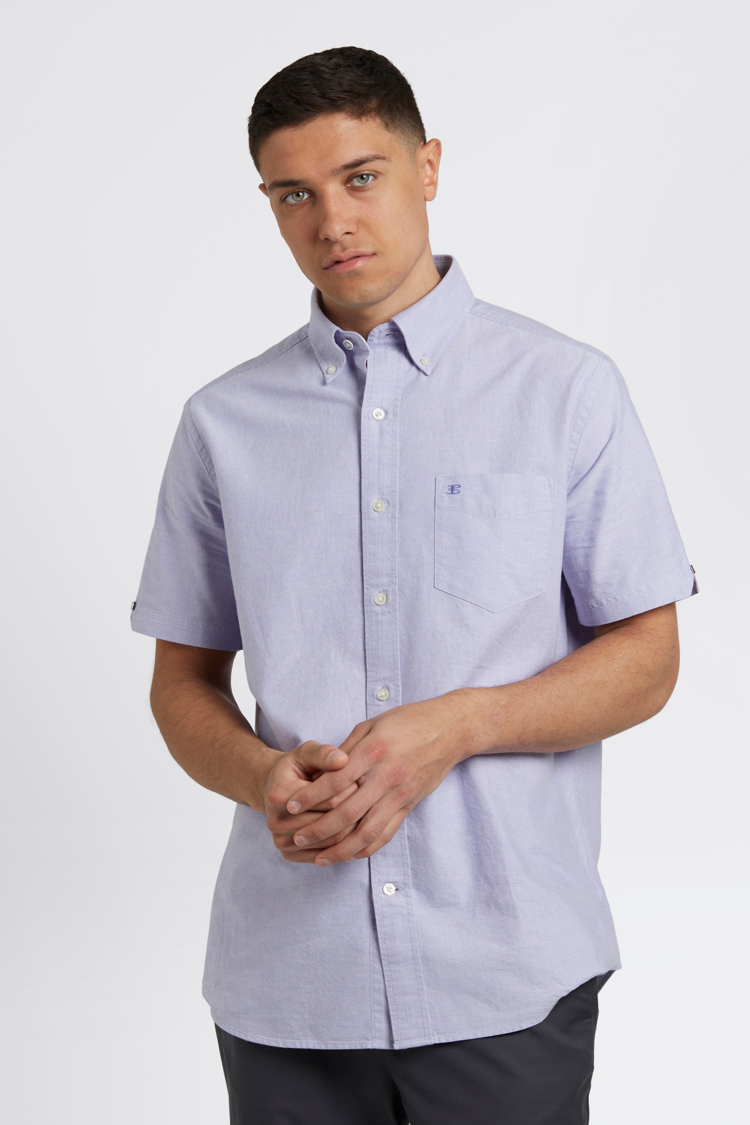 Brighton Oxford Shirt - Spring Purple