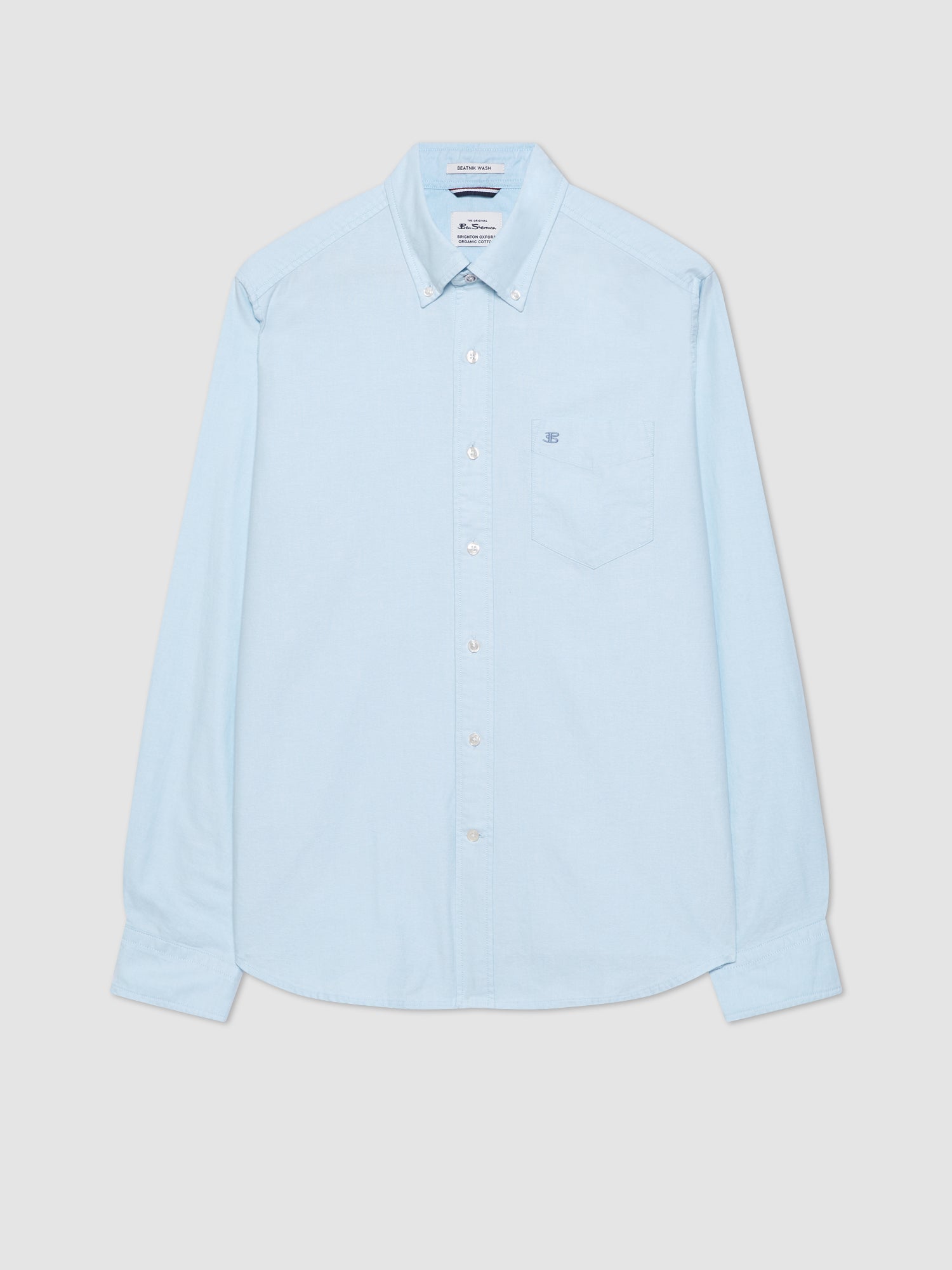 Brighton Oxford Organic Shirt - Sky Blue