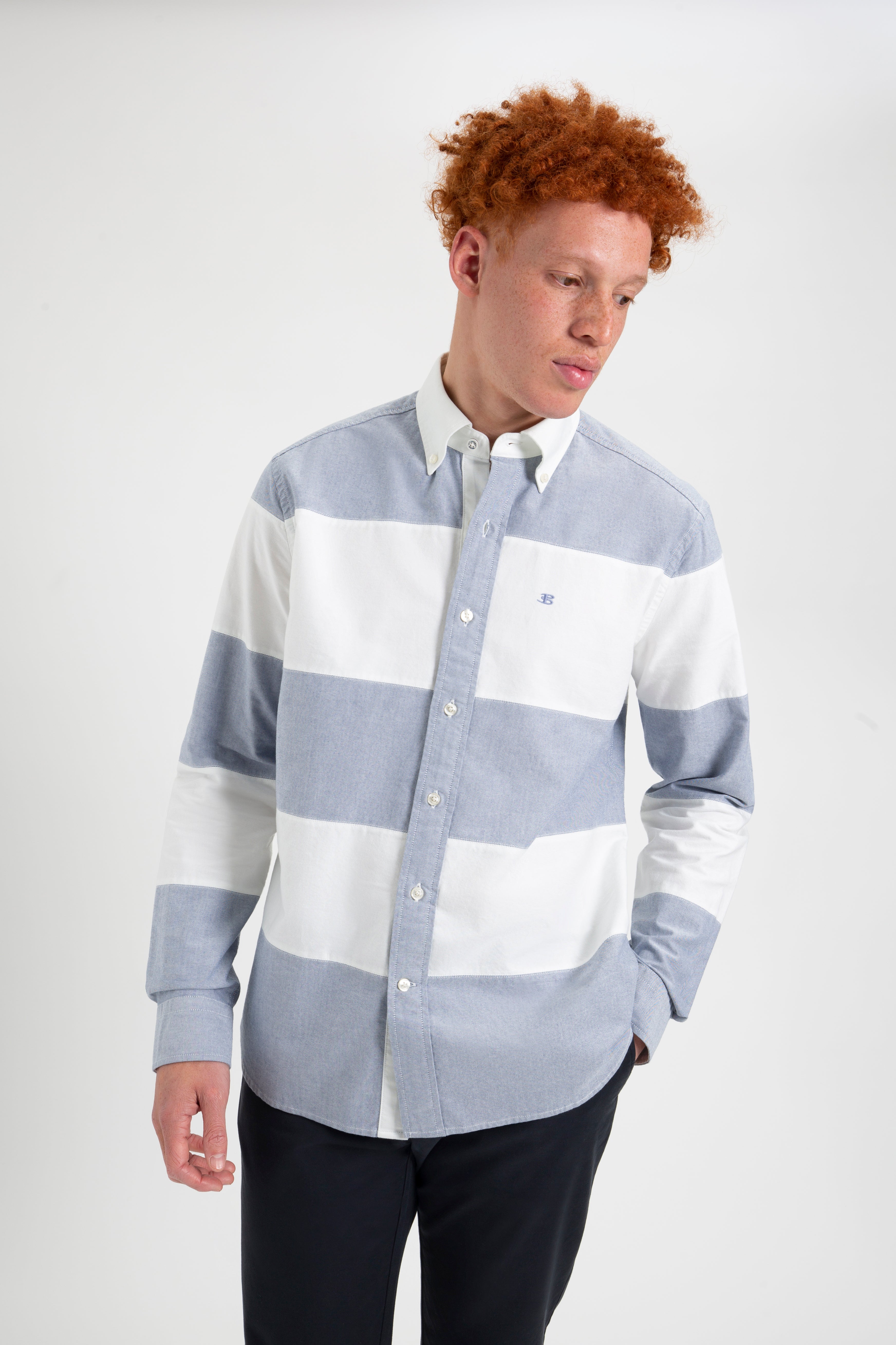 Brighton Oxford Organic Garment Dye Rugby Shirt